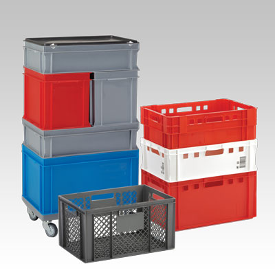 Bac et caisse de rangement plastique pour stockage et transport