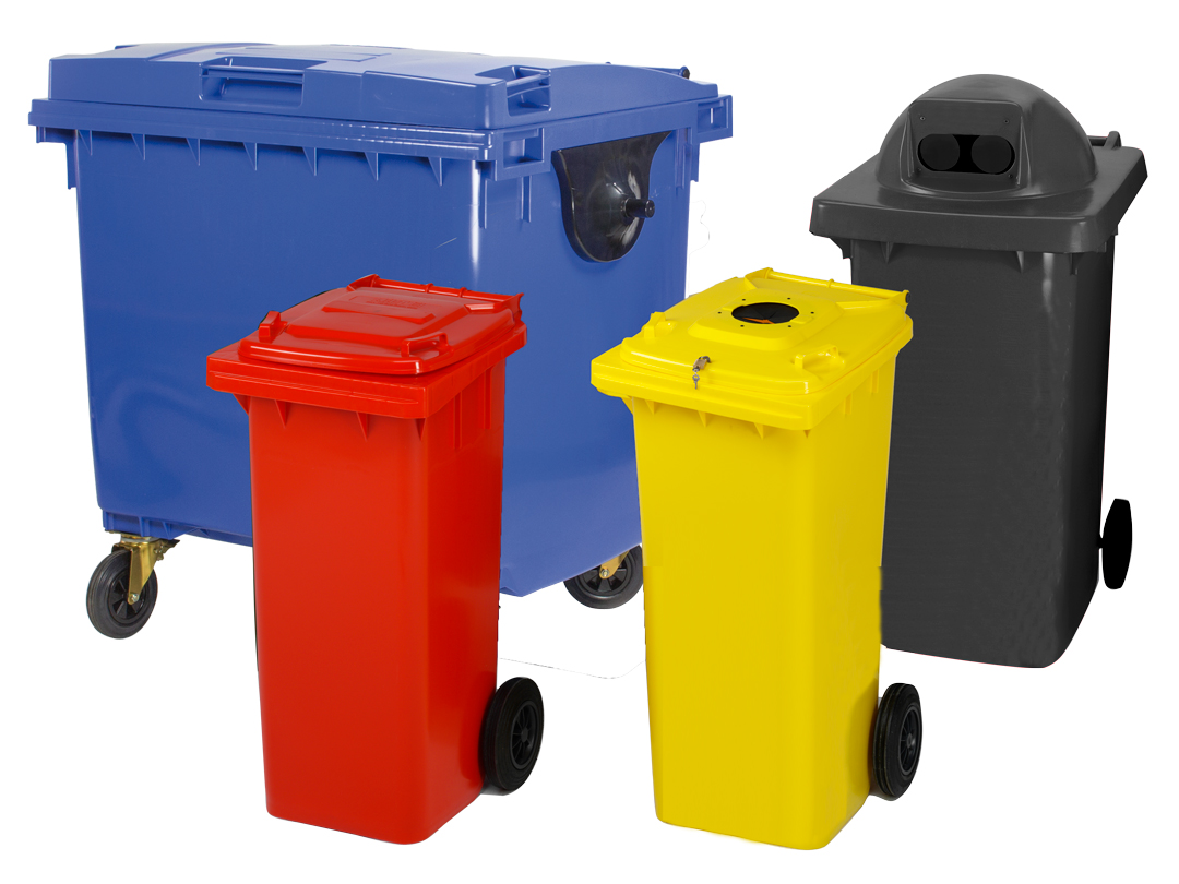 winter Preventie taart Kunststof afvalcontainers| plastic afvalcontainer |DIN EN 840 | ENGELS
